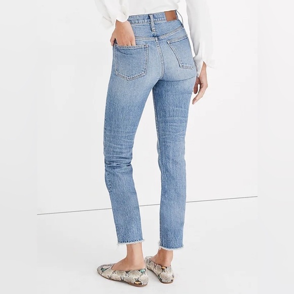 MADEWELL THE PERFECT VINTAGE JEANS IN ASHWORTH WASH 27” - Picture 4 of 8